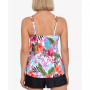 Women's Pleated Front Tankini & Swim Shorts, Created for Macy's