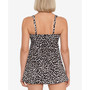 Women's Tummy-Control Square-Neck Swimdress, Created For Macy's