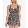 Women's Tummy-Control Square-Neck Swimdress, Created For Macy's