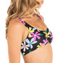 Juniors' Daisy Pop Pullover Bralette Bikini Top