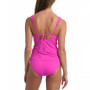 Island Goddess Twist-Front Tankini Top & Banded Bikini Bottoms