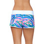 Juniors' Aloha Printed Swim Shorts