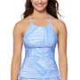 Juniors' St. Croix High-Neck Tankini Top