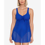 Crochet Bow-Front Tummy-Control Swimdress, Created for Macy's