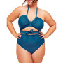 Lettie Women's Plus-Size Swimwear One-Piece