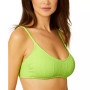 Juniors' Popcorn-Rib Bralette Bikini Top, Created for Macy's