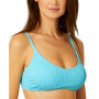 Juniors' Popcorn-Rib Bralette Bikini Top, Created for Macy's