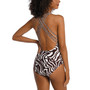 Women's Fierce Lines Multi Strap Cross-Back One-Piece Swimsuit