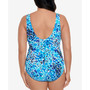 Women's Side-Shirred Tummy-Control One-Piece Swimsuit, Created for Macy's