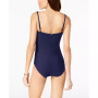 Pleated One-Piece Swimsuit,Created for Macy's