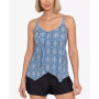 Women's Handkerchief Hem Tankini & Swim Shorts, Created for Macy's