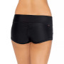 Juniors' Solid Surf Pull-On Swim Shorts