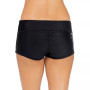 Juniors' Solid Surf Pull-On Swim Shorts