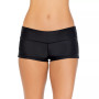 Juniors' Solid Surf Pull-On Swim Shorts