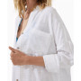 Women's Button-Down Swing Beach Shirt Cover-Up