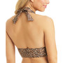 Women's Bonita Cheetah Longline Halter Bikini Top, Created for Macy's