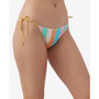 Juniors' Mayan Striped Maracas Side-Tie Bikini Bottoms