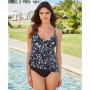 Women's Elsa Printed Tankini Top & Bottoms