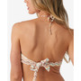 Juniors' Lagoon Stripe Embry Bikini Top