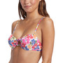 Juniors' Bloomin Babe Underwire Bralette Bikini Top