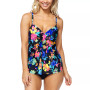 Women's Scorpio Printed Underwire Bikini Top & Tummy-Control Bikini Bottoms, Created for Macy's