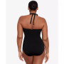 High-Neck One-Piece Swimsuit