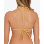 Women's Ribbed String Triangle Bikini Top, Created for Macy's