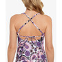Juniors' Printed V-Wire Tankini Top, Created For Macy's
