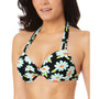 Juniors' Daisy Dance Strappy Underwire Push-Up Bikini Top, Created for Macy's