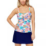 Women's Printed Tahiti Bandini Tankini & Tummy-Control Swim Skirt, Created for Macy's