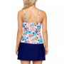 Women's Printed Tahiti Bandini Tankini & Tummy-Control Swim Skirt, Created for Macy's