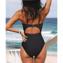Women's Wild At Heart Tunneled Cut-out One Piece Swimsuit