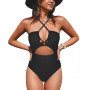 Women's Wild At Heart Tunneled Cut-out One Piece Swimsuit