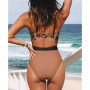 Women's Wild At Heart Tunneled Cut-out One Piece Swimsuit