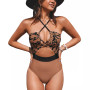 Women's Wild At Heart Tunneled Cut-out One Piece Swimsuit