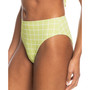 Juniors' Salty Shine Printed High-Leg Bikini Bottoms