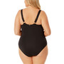 Plus Size Square-Neck One-Piece Swimsuit