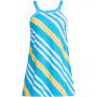 Women's Chlorine Resistant High Neck Swim Dress One Piece Swimsuit Adjustable Straps