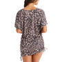 Women's Beach Cheetah-Print Cover-Up Caftan, Created for Macy's