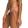 Juniors' Coconut Crew Ribbed Side-Tie Hipster Bikini Bottoms