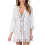 Island Fare Cotton Crochet-Trim Tunic