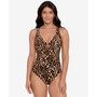 Women's Animal-Print One-Piece Swimsuit