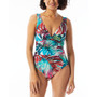 Women's Contours Amaris V-Neck One-Piece Swimsuit