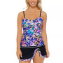 Women's Mariposa Underwire Tankini & Skirtini, Created for Macy's