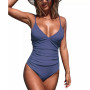 Women's Bright Day Shirring One Piece Swimsuit