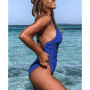 Women's Bright Day Shirring One Piece Swimsuit
