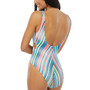 Women's High-Leg Cut-Out One-Piece Swimsuit