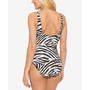 Underwire Tummy-Control Ring-Front One-Piece Swimsuit