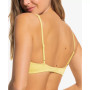 Juniors' Ribbed Love The Oceana V-Neck Bikini Top