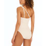 Sanctaury Women's Sandbar Solids Asymmetrical One-Piece Swimsuit